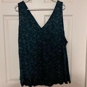 Floral Tank Top Size XXL